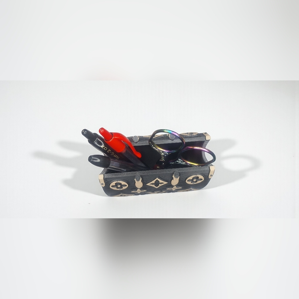 Handcrafted Pen / Scissor Holder! Fashion! Handcrafted! - Picture 3 of 5